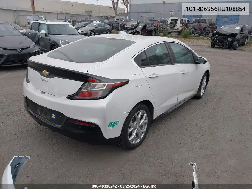 2017 Chevrolet Volt Premier VIN: 1G1RD6S56HU108854 Lot: 40396242