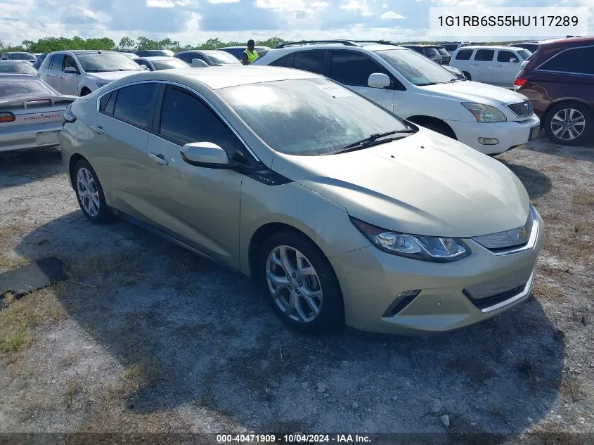 2017 Chevrolet Volt Premier VIN: 1G1RB6S55HU117289 Lot: 40471909