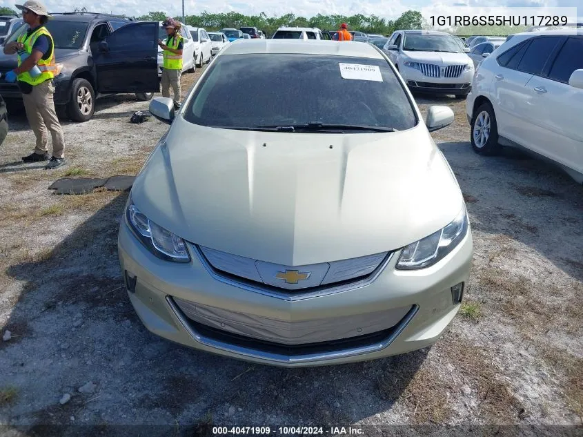 2017 Chevrolet Volt Premier VIN: 1G1RB6S55HU117289 Lot: 40471909