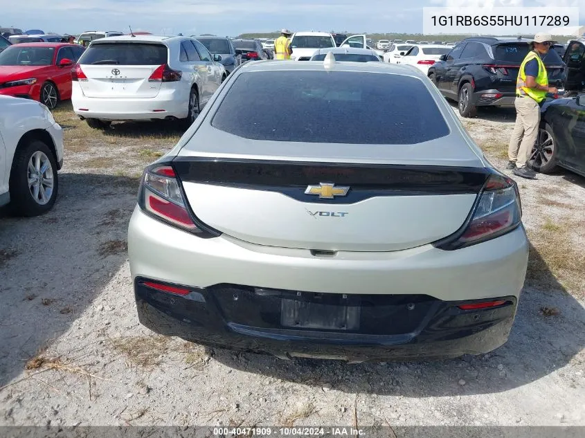 2017 Chevrolet Volt Premier VIN: 1G1RB6S55HU117289 Lot: 40471909