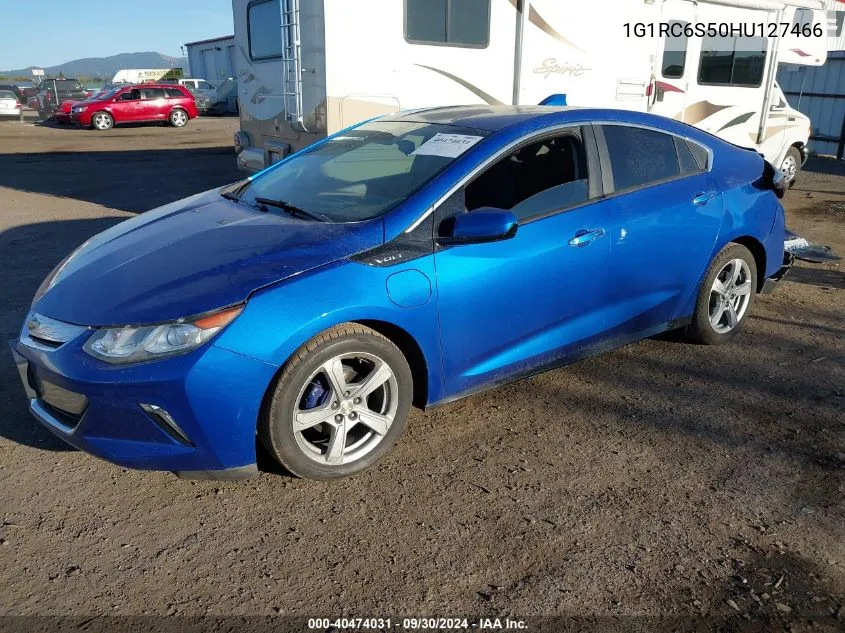 2017 Chevrolet Volt Lt VIN: 1G1RC6S50HU127466 Lot: 40474031