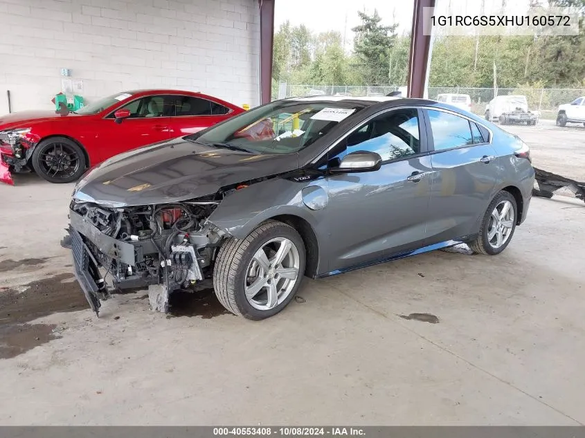 2017 Chevrolet Volt Lt VIN: 1G1RC6S5XHU160572 Lot: 40553408