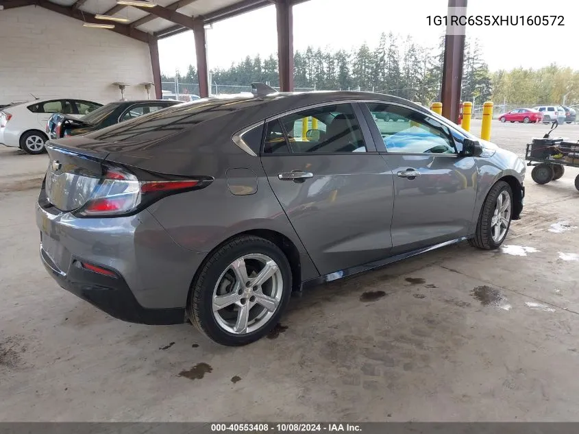 2017 Chevrolet Volt Lt VIN: 1G1RC6S5XHU160572 Lot: 40553408