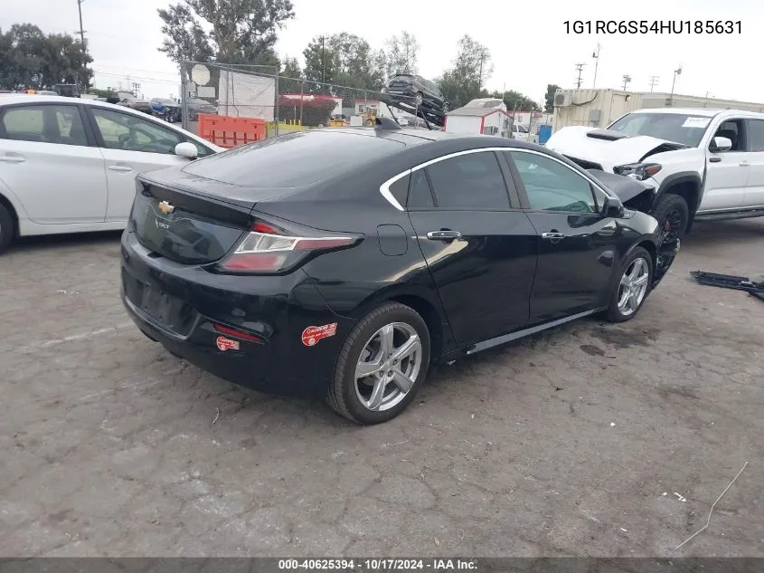 2017 Chevrolet Volt Lt VIN: 1G1RC6S54HU185631 Lot: 40625394