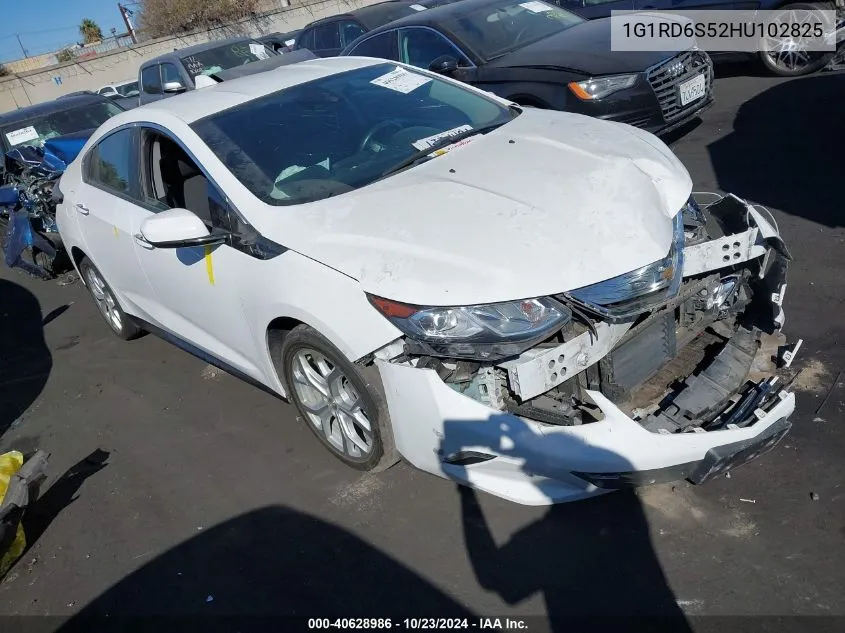 2017 Chevrolet Volt Premier VIN: 1G1RD6S52HU102825 Lot: 40628986