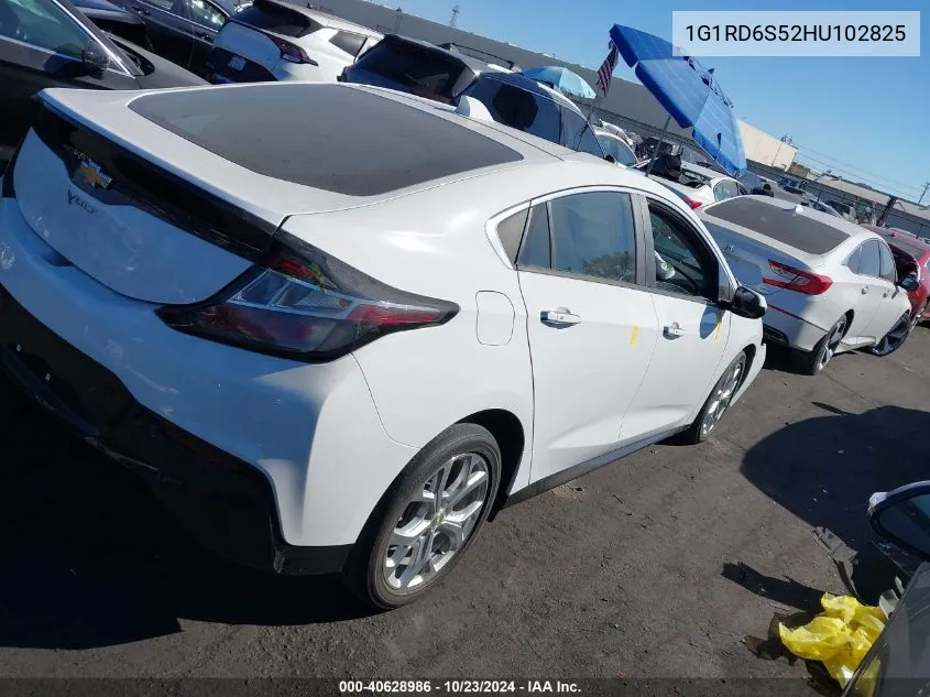 2017 Chevrolet Volt Premier VIN: 1G1RD6S52HU102825 Lot: 40628986