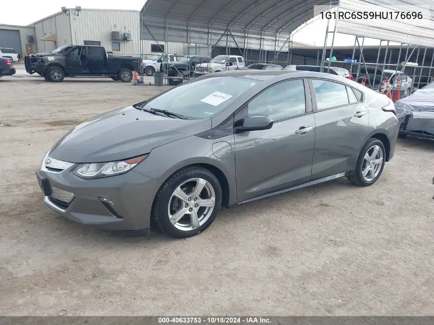 2017 Chevrolet Volt Lt VIN: 1G1RC6S59HU176696 Lot: 40633753