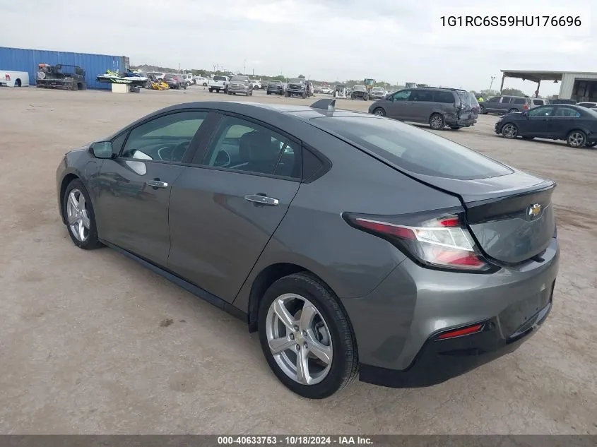 2017 Chevrolet Volt Lt VIN: 1G1RC6S59HU176696 Lot: 40633753