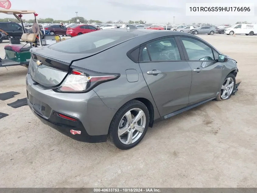 2017 Chevrolet Volt Lt VIN: 1G1RC6S59HU176696 Lot: 40633753