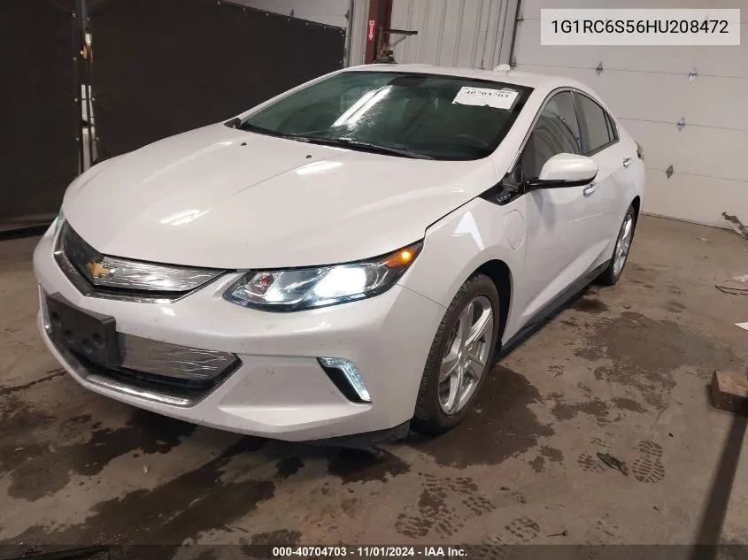 2017 Chevrolet Volt Lt VIN: 1G1RC6S56HU208472 Lot: 40704703