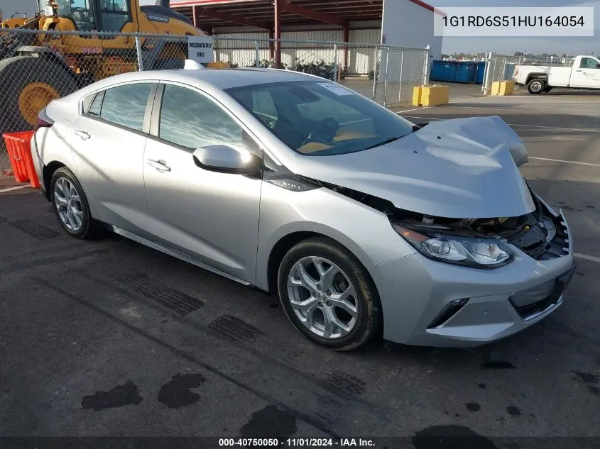 2017 Chevrolet Volt Premier VIN: 1G1RD6S51HU164054 Lot: 40750050