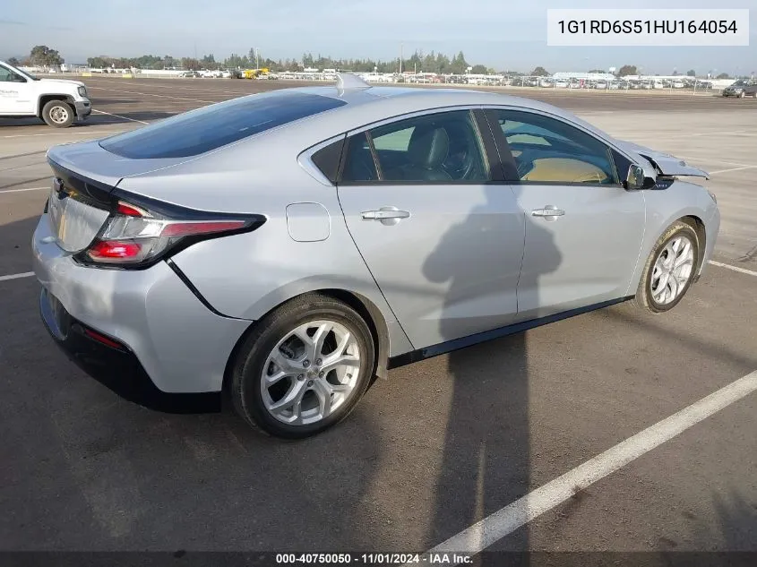 2017 Chevrolet Volt Premier VIN: 1G1RD6S51HU164054 Lot: 40750050