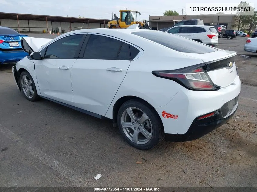 2017 Chevrolet Volt Lt VIN: 1G1RC6S52HU185563 Lot: 40772854