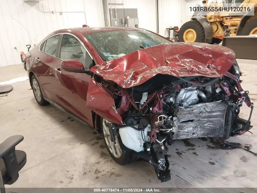 1G1RB6S54HU120216 2017 Chevrolet Volt Premier