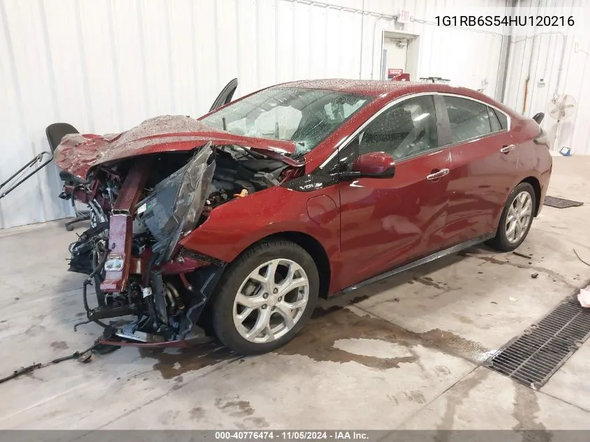 1G1RB6S54HU120216 2017 Chevrolet Volt Premier