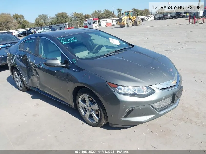 2017 Chevrolet Volt Lt VIN: 1G1RA6S59HU173108 Lot: 40813520