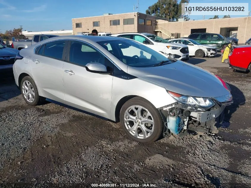 2017 Chevrolet Volt Premier VIN: 1G1RD6S56HU103282 Lot: 40850381