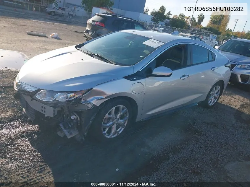 2017 Chevrolet Volt Premier VIN: 1G1RD6S56HU103282 Lot: 40850381