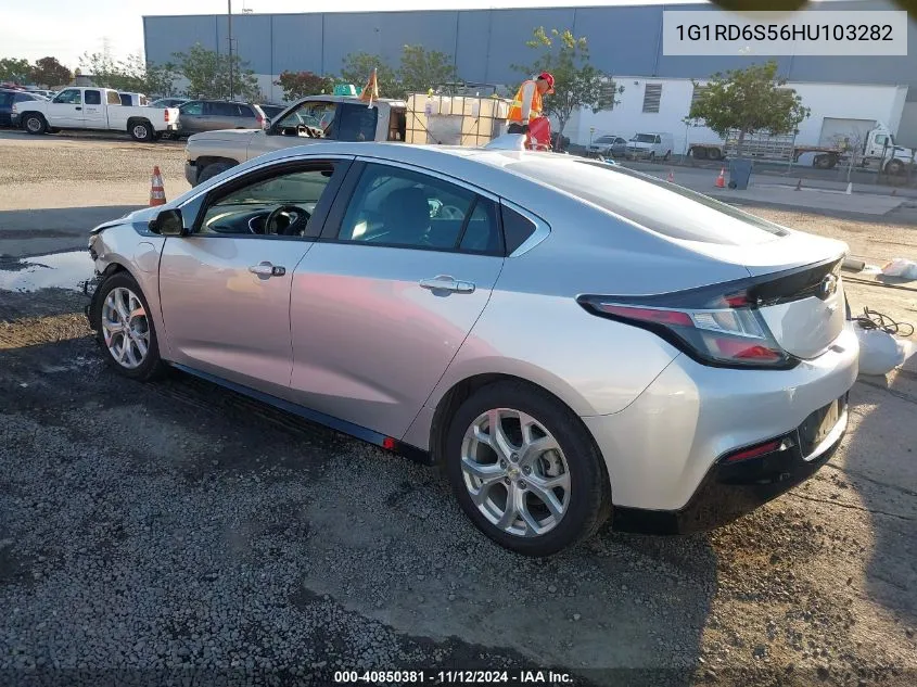 2017 Chevrolet Volt Premier VIN: 1G1RD6S56HU103282 Lot: 40850381