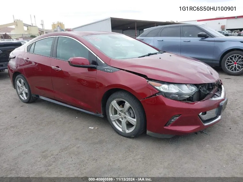 2017 Chevrolet Volt Lt VIN: 1G1RC6S50HU100901 Lot: 40860599