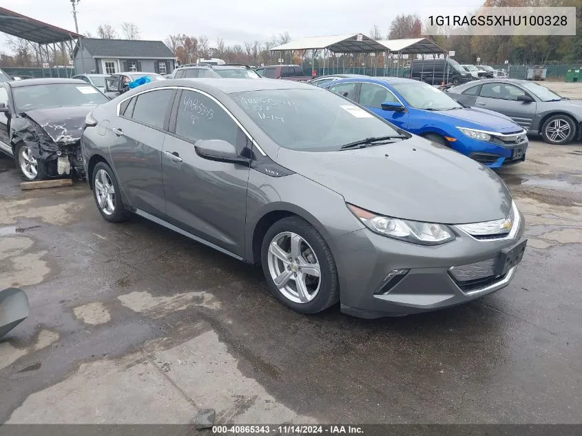 2017 Chevrolet Volt Lt VIN: 1G1RA6S5XHU100328 Lot: 40865343