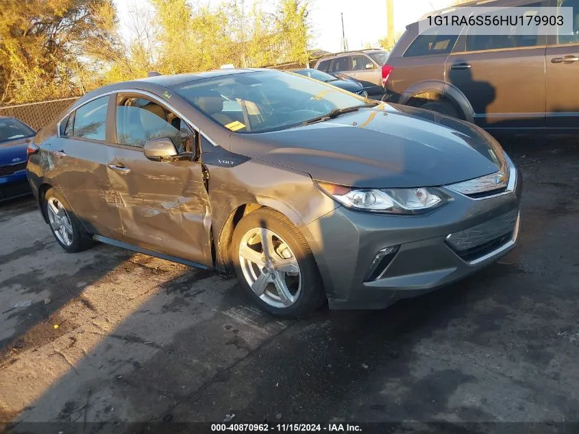 2017 Chevrolet Volt Lt VIN: 1G1RA6S56HU179903 Lot: 40870962