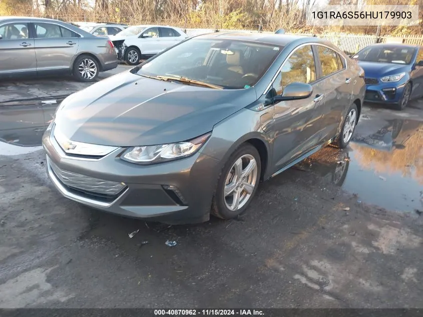 2017 Chevrolet Volt Lt VIN: 1G1RA6S56HU179903 Lot: 40870962