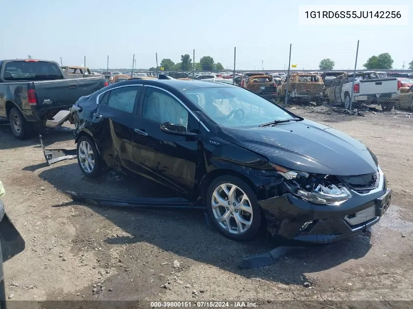 2018 Chevrolet Volt Premier VIN: 1G1RD6S55JU142256 Lot: 39800151