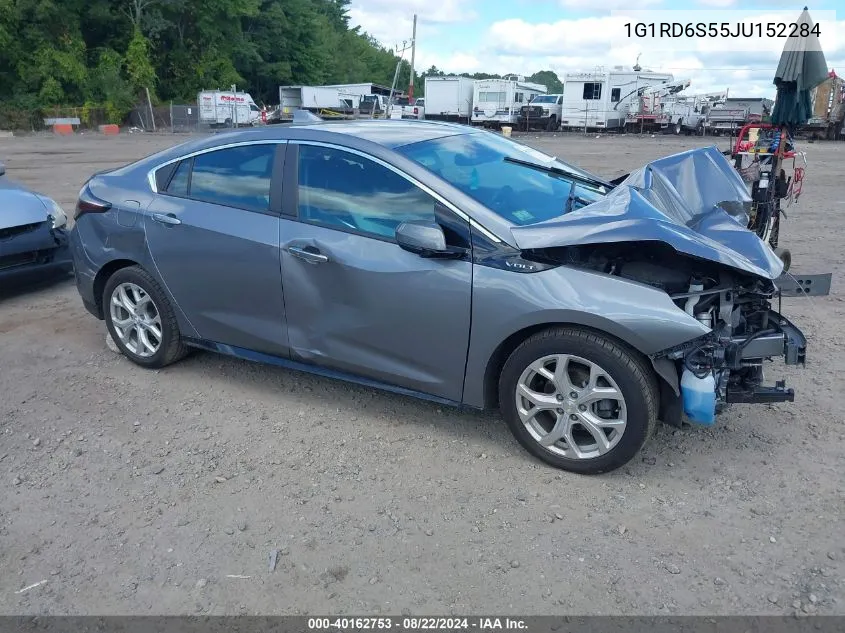 2018 Chevrolet Volt Premier VIN: 1G1RD6S55JU152284 Lot: 40162753