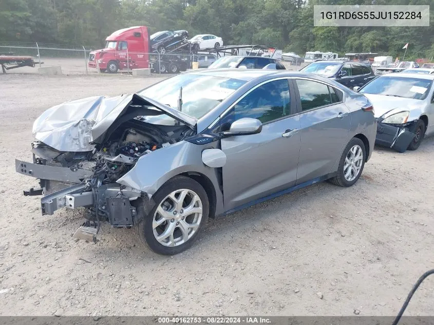 2018 Chevrolet Volt Premier VIN: 1G1RD6S55JU152284 Lot: 40162753