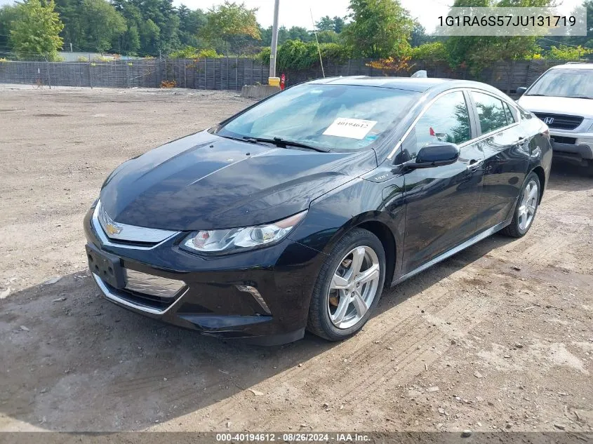 2018 Chevrolet Volt Lt VIN: 1G1RA6S57JU131719 Lot: 40194612