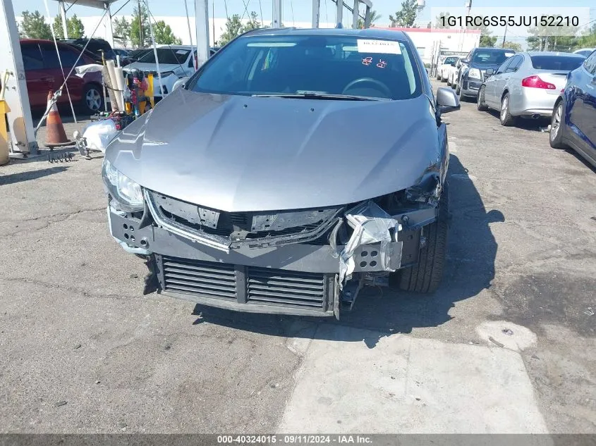 1G1RC6S55JU152210 2018 Chevrolet Volt Lt