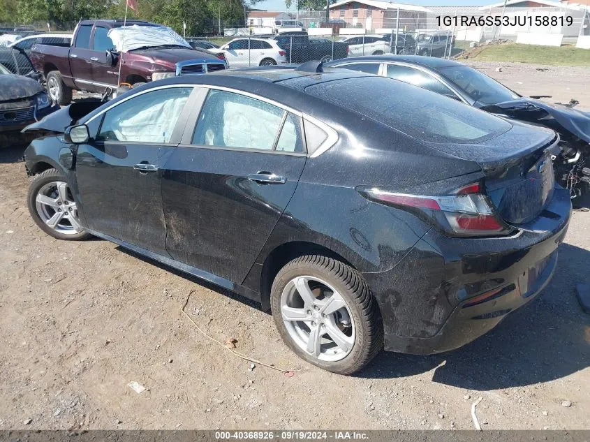 1G1RA6S53JU158819 2018 Chevrolet Volt Lt