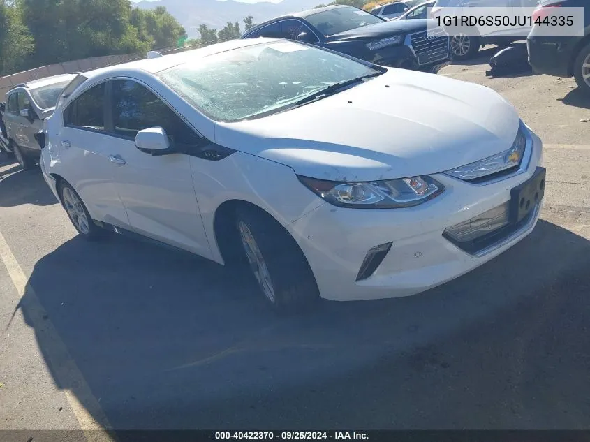 2018 Chevrolet Volt Premier VIN: 1G1RD6S50JU144335 Lot: 40422370