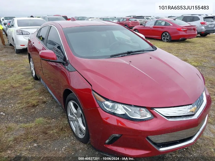 1G1RA6S53JU155483 2018 Chevrolet Volt Lt