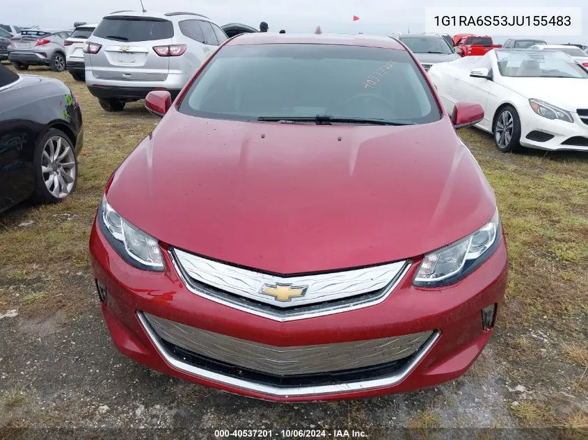 1G1RA6S53JU155483 2018 Chevrolet Volt Lt