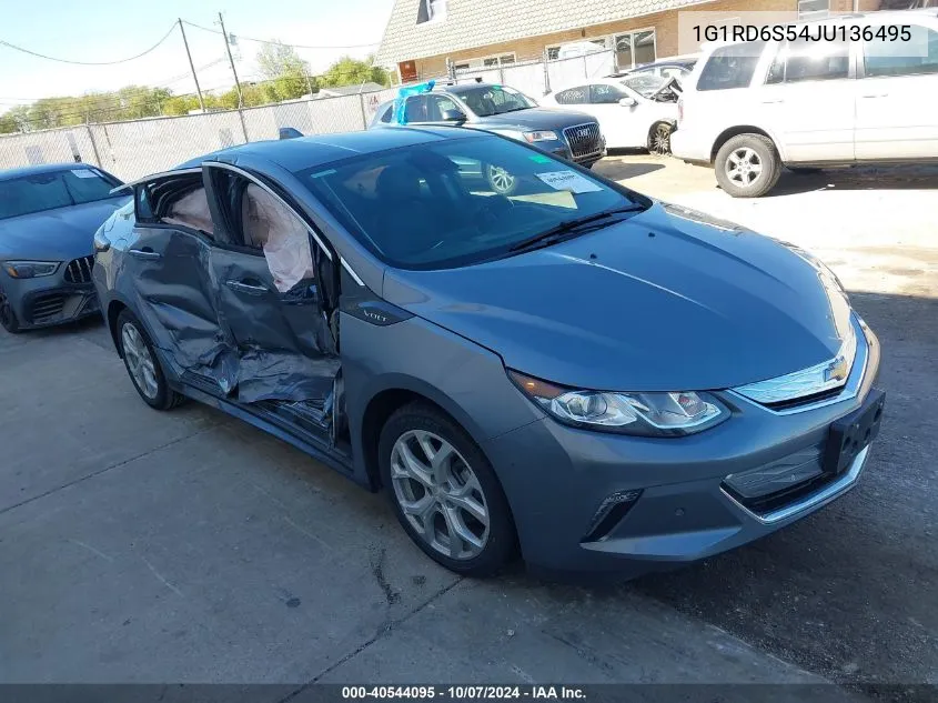 1G1RD6S54JU136495 2018 Chevrolet Volt Premier