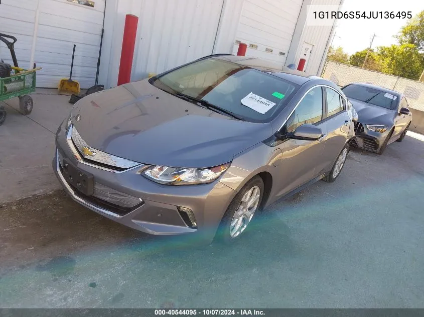 2018 Chevrolet Volt Premier VIN: 1G1RD6S54JU136495 Lot: 40544095