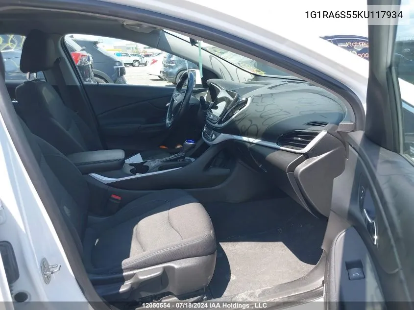 1G1RA6S55KU117934 2019 Chevrolet Volt