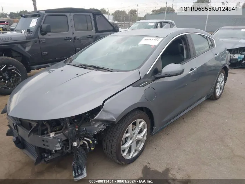 1G1RD6S55KU124941 2019 Chevrolet Volt Premier