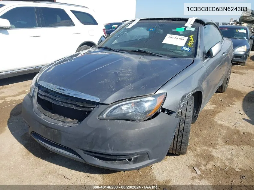 1C3BC8EG6BN624383 2011 Chrysler 200 S