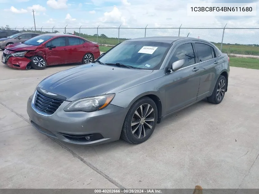 1C3BC8FG4BN611680 2011 Chrysler 200 S