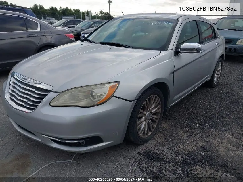 2011 Chrysler 200 Limited VIN: 1C3BC2FB1BN527852 Lot: 40255326