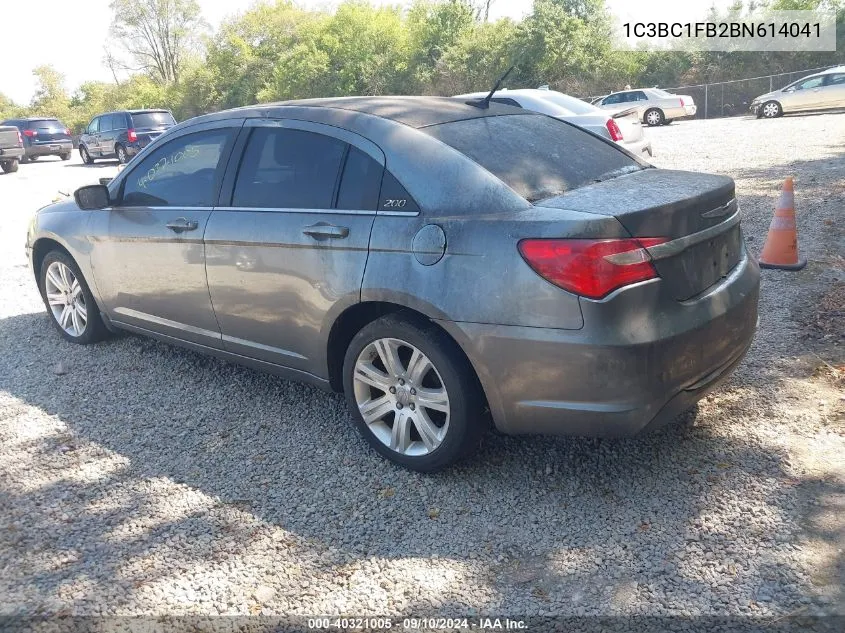 2011 Chrysler 200 Touring VIN: 1C3BC1FB2BN614041 Lot: 40321005