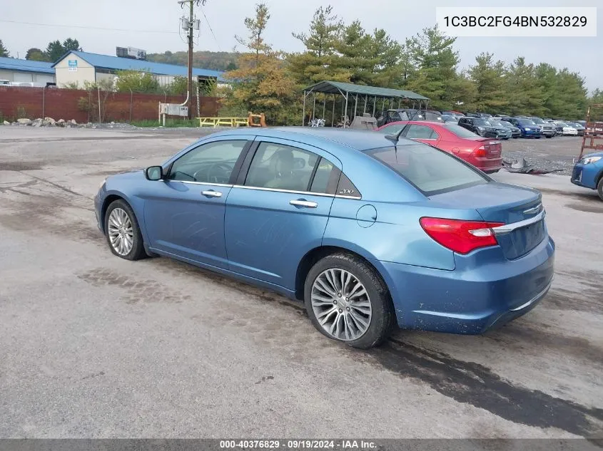 2011 Chrysler 200 Limited VIN: 1C3BC2FG4BN532829 Lot: 40376829