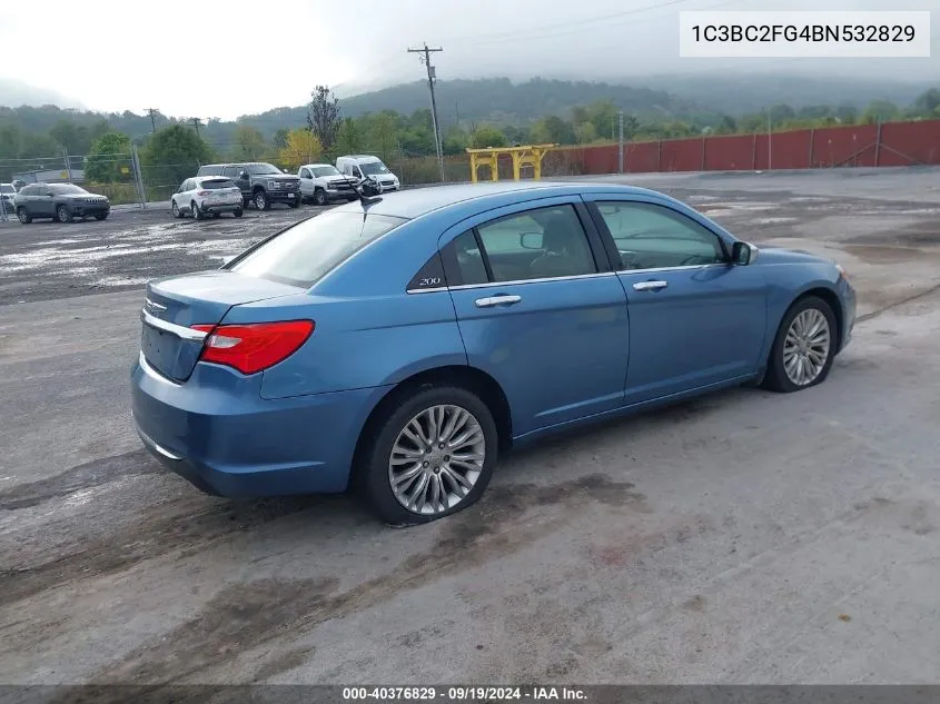 1C3BC2FG4BN532829 2011 Chrysler 200 Limited