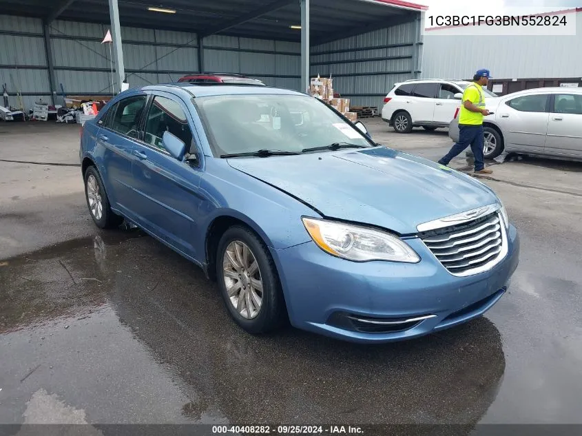 1C3BC1FG3BN552824 2011 Chrysler 200 Touring