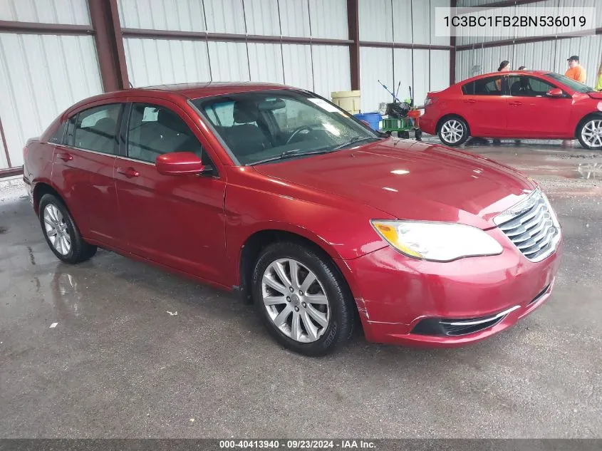 1C3BC1FB2BN536019 2011 Chrysler 200 Touring