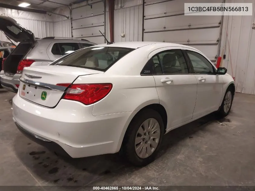 1C3BC4FB5BN566813 2011 Chrysler 200 Lx