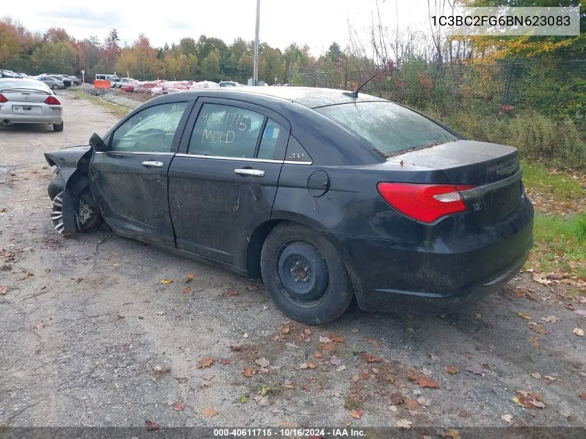 2011 Chrysler 200 Limited VIN: 1C3BC2FG6BN623083 Lot: 40611715